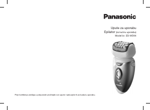 Priručnik Panasonic ES-WD94 Epilator