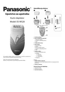 Priručnik Panasonic ES-WS20 Epilator