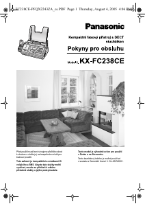 Manuál Panasonic KX-FC238CE Fax