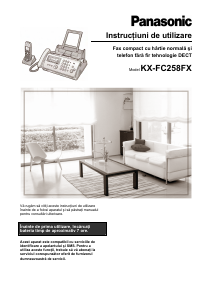 Manual Panasonic KX-FC258FX Aparat de fax