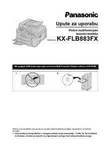 Priručnik Panasonic KX-FLB883FX Faks uređaj