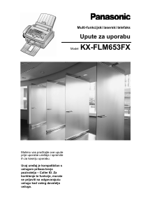 Priručnik Panasonic KX-FLM653FX Faks uređaj