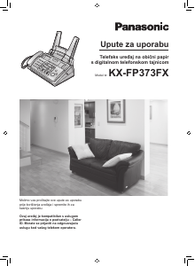 Priručnik Panasonic KX-FP373FX Faks uređaj