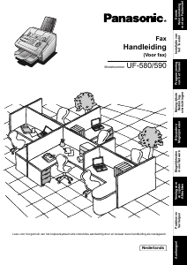 Handleiding Panasonic UF-580 Faxapparaat