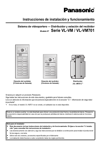 Manual de uso Panasonic VL-VM301EX Intercomunicador