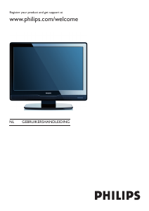Handleiding Philips 19PFL3403D LCD televisie