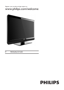 Manuale Philips 32PFL3403 LCD televisore