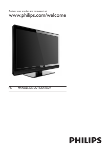 Mode d’emploi Philips 32PFL3403 Téléviseur LCD