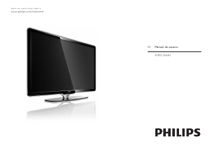 Manual de uso Philips 40PFL7664H Televisor de LCD