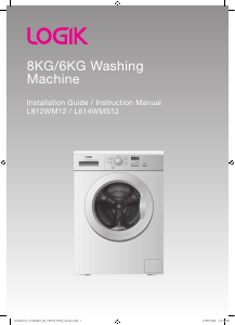 Manual Logik L812WM12 Washing Machine
