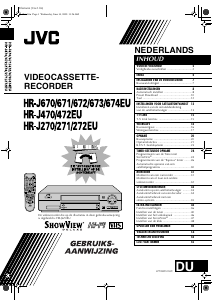 Handleiding JVC HR-J272EU Videorecorder