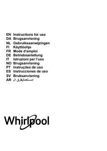 Käyttöohje Whirlpool AKR 559/3 IX Liesituuletin