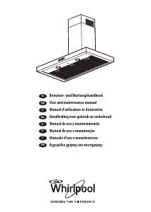 Manual de uso Whirlpool AKR 799 IXL Campana extractora