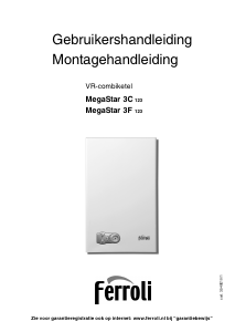 Handleiding Ferroli MegaStar 3F CV-ketel