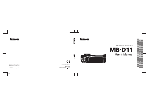 Bruksanvisning Nikon MB-D11 Batterigrep