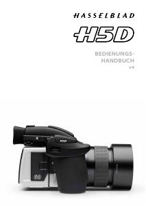 Bedienungsanleitung Hasselblad H5D Digitalkamera