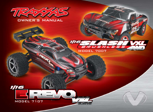 Manual Traxxas Electric 1/16 E-Revo VXL Radio Controlled Car