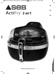 Mode d’emploi SEB YV960000 ActiFry 2in1 Friteuse