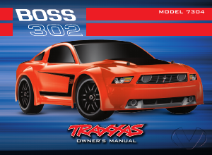 Manual Traxxas Electric 1/16 Ford Mustang VXL Radio Controlled Car