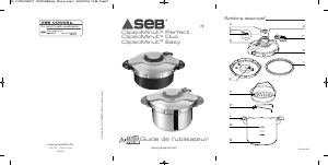 Mode d’emploi SEB P4635301 ClipsoMinut Autocuiseur