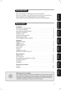 Manuale Philips 26PF9946 LCD televisore