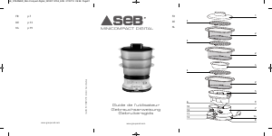 Bedienungsanleitung SEB VC134800 Minicompact Digital Dampfkocher