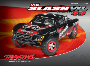 Handleiding Traxxas Electric 1/16 Slash 4x4 VXL Radiobestuurbare auto