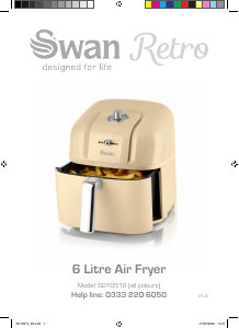Manual Swan SD10510BLN Deep Fryer