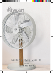 Manual Swan SFA16920GRYN Fan
