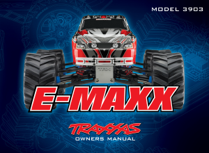 Manual Traxxas Electric E-Maxx Brushless Radio Controlled Car