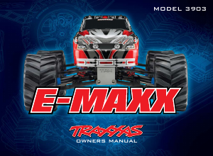 Handleiding Traxxas Electric E-Maxx Radiobestuurbare auto