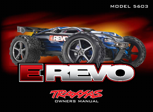 Manual Traxxas Electric E-Revo Radio Controlled Car