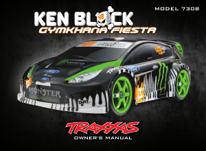 Manual Traxxas Electric Ken Block Fiesta (Brushed) Radio Controlled Car