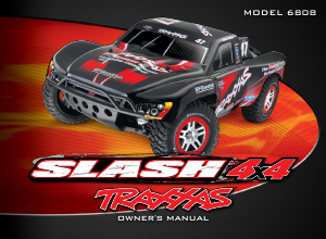 Manual Traxxas Electric Slash 4x4 Radio Controlled Car