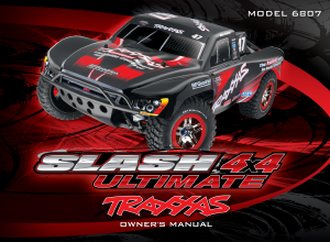 Manual Traxxas Electric Slash 4x4 Ultimate w/TQi System Radio Controlled Car