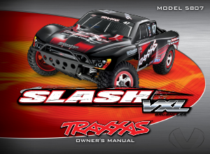 Manual Traxxas Electric Slash VXL Radio Controlled Car