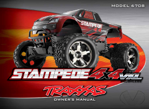 Handleiding Traxxas Electric Stampede 4x4 VXL Radiobestuurbare auto