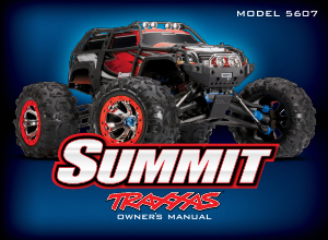 Manual Traxxas Electric Summit Radio Controlled Car