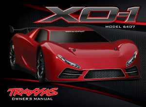 Manual Traxxas Electric XO-1 Radio Controlled Car