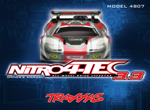 Handleiding Traxxas Nitro 4-Tec 3.3 Radiobestuurbare auto