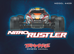 Manual Traxxas Nitro Rustler Radio Controlled Car
