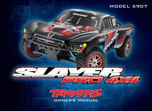 Manual Traxxas Nitro Slayer Pro 4x4 Radio Controlled Car