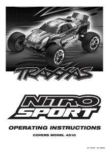 Manual Traxxas Nitro Sport Radio Controlled Car