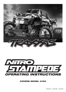 Manual Traxxas Nitro Stampede Radio Controlled Car