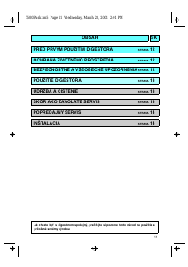 Návod Whirlpool AKB 063/EE W Digestor