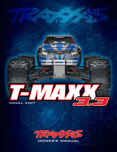 Manual Traxxas Nitro T-Maxx 3.3 Radio Controlled Car
