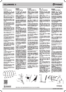 Bedienungsanleitung Outwell AvantGarde Delaware 5 Zelt