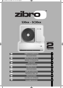 Bruksanvisning Zibro SC 3025 Luftkonditionering