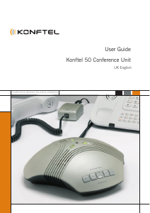 Manual Konftel 50 Conference Phone