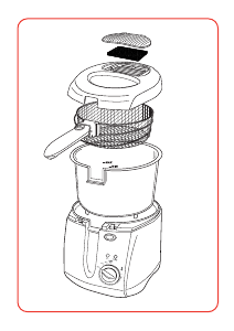 Руководство Tefal FR4005 Principio Фритюрница